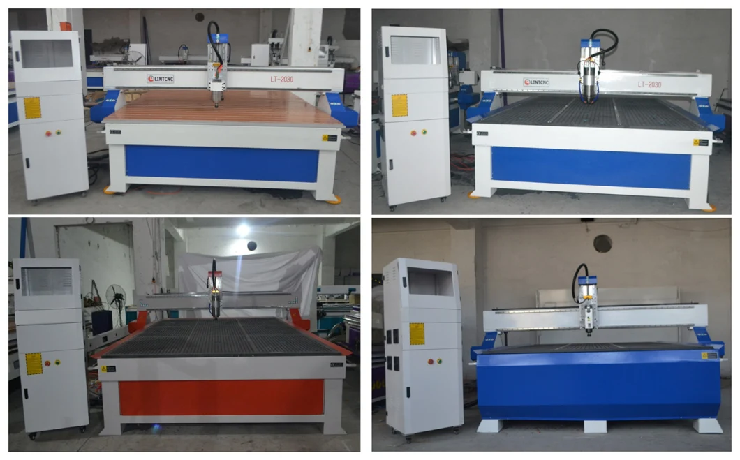 ISO Wood Cutting Machine 4 Axis Wood CNC Router 2030 with 150mm Rotary Device