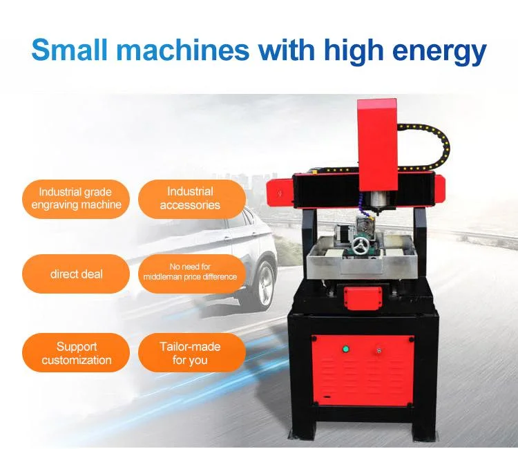 Mini CNC Wood Router 6060 for Wood Carving Machine Jade Carving Machine 1.5kw/2.2kw CNC Machine