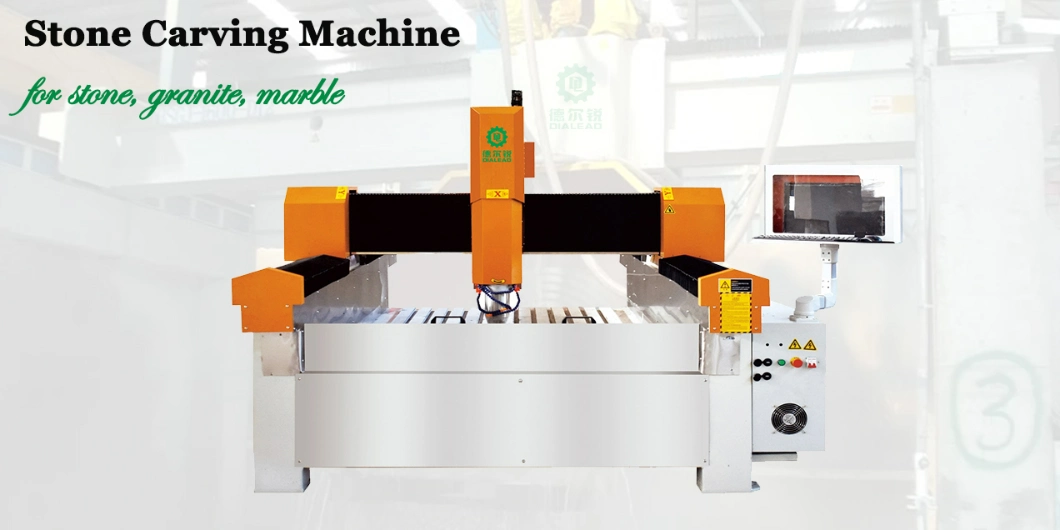 Dialead CNC Router for Stone Wood Engraving Carving Cutting