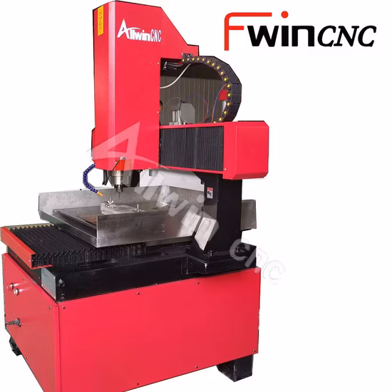 Machine de découpe de métal en aluminium de moule Mini routeur CNC à 3 axes pour la publicité faisant de la mousse acrylique PVC découpant des machines de routeur en bois 3D