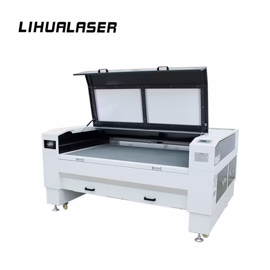 Lihua 1390 1610 Lazer Cutter 100w 150w 180w 260w 300w Mousse Plastique Textile Papier Mdf Cuir Acrylique Bois Tissu Cnc Co2 Découpe Laser Gravure Machine