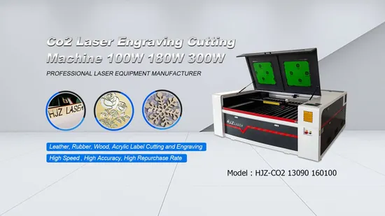 CO2 300W 500W 600W CNC Machine de découpe de gravure laser pour bois Acrylique Cuir Tissu Fibre de verre Fibre de carbone Tissu PVC Plastique Caoutchouc Joint Mousse Métal Acier